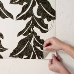 Botanical Leaf Peel And Stick Wallpaper Black/White - Opalhouse™ Designed With Jungalow™ -Opalhouse Store GUEST 3095b8ff 6f52 48aa 8a4a 02a4870ccbf4