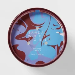 28oz Glass Sandalwood Rose Candle Burgundy - Opalhouse™ 7 28oz Glass Sandalwood Rose Candle Burgundy - Opalhouse™ -Opalhouse Store GUEST 44dfd8e3 508e 4243 a6bb 4bb1c2bed4a3