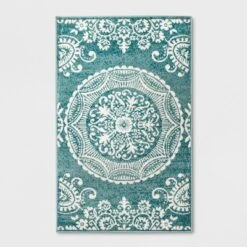 Vintage Medallion Outdoor Rug Turquoise - Opalhouse 9 Vintage Medallion Outdoor Rug Turquoise - Opalhouse -Opalhouse Store GUEST 456e7275 6a86 42a9 b016 7ab8c8d1e8e0