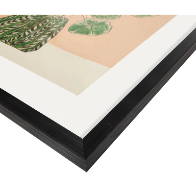 (Set Of 3) 9" X 18"/14" X 14"/16" X 20" Floral Mixed Size Frames Black - Opalhouse™ Designed With Jungalow™ 7 (Set Of 3) 9" X 18"/14" X 14"/16" X 20" Floral Mixed Size Frames Black - Opalhouse™ Designed With Jungalow™ - Image 5