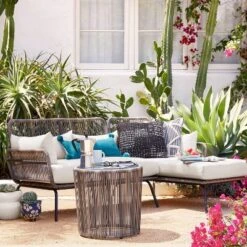 Latigo Patio Sectional Gray/Brown/Linen - Opalhouse™ 13 Latigo Patio Sectional Gray/Brown/Linen - Opalhouse™ -Opalhouse Store GUEST 58c62a04 f1e9 49d0 af85 6fa1cf870e49