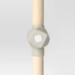 7.5'x7.5' Decorative Trim Scalloped Outdoor Market Umbrella Blue - Opalhouse™ Designed With Jungalow™ -Opalhouse Store GUEST 5e2481f7 3c2c 4690 b3cb fab28cd5ef30