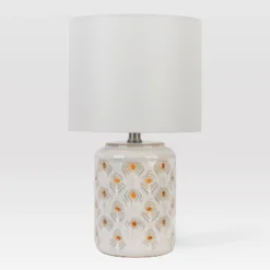 Diamond Cutout Table Lamp With Lit Base - Opalhouse™ -Opalhouse Store GUEST 60da54ce 0527 407f a2b6 270a9b9bd46a