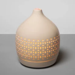 300ml Cutout Ceramic Color Changing Oil Diffuser White - Opalhouse™ -Opalhouse Store GUEST 724c0def 8d14 479d a20e 9b0cd8e43d64
