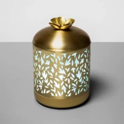 200ml Metal Flower Cutout Color-Changing Oil Diffuser Gold - Opalhouse™ -Opalhouse Store GUEST 79f633fb 24ef 4306 8f5c 08721e2e4a3a