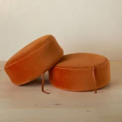 Olivia Round Pouf Rust - Opalhouse™ Designed With Jungalow™ -Opalhouse Store GUEST 82af329b 8f41 4a0d 911f baedd52777c2