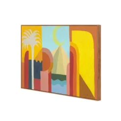 36" X 24" Time And Place Framed Wall Art - Opalhouse™ Designed With Jungalow™ -Opalhouse Store GUEST 9c3c17eb 2344 4535 a042 18d5bb6c9f6c