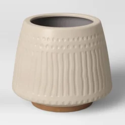 Textured Ceramic Planter Pots White - Opalhouse™ -Opalhouse Store GUEST ca20af10 0ac7 404a 8b03 8f6e31195dd4