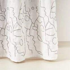 In This Together Shower Curtain White - Opalhouse™ Designed With Jungalow™ -Opalhouse Store GUEST d2a7877a d4db 4b9e ad97 8fecab59e560