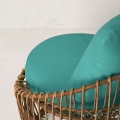 Topanga Club Chair With Ottoman - Blue/Brown - Opalhouse™ Designed With Jungalow™ 15 Topanga Club Chair With Ottoman - Blue/Brown - Opalhouse™ Designed With Jungalow™ -Opalhouse Store GUEST d55e6c02 0566 4024 be4f e642208a3e0f